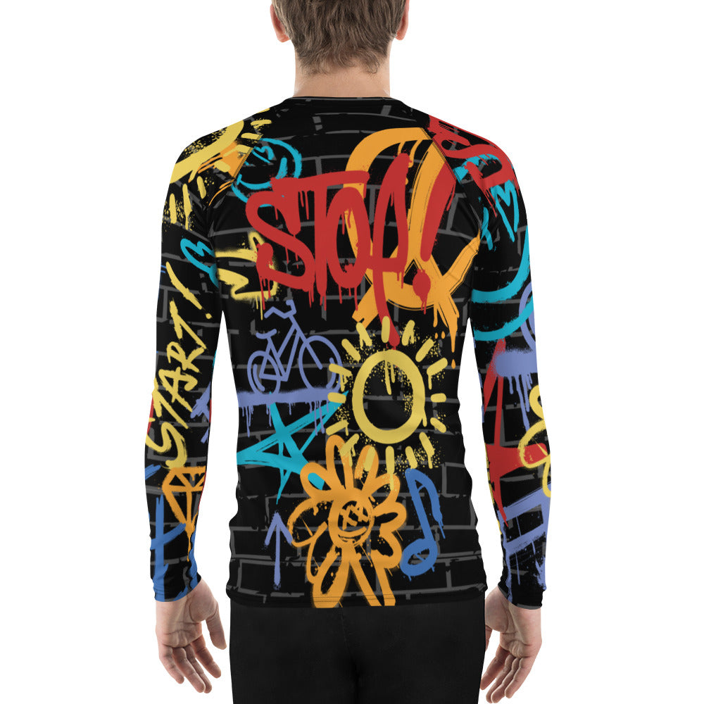 Long sleeve MCDP graffiti shirt