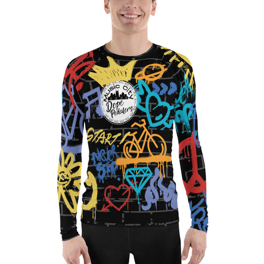 Long sleeve MCDP graffiti shirt