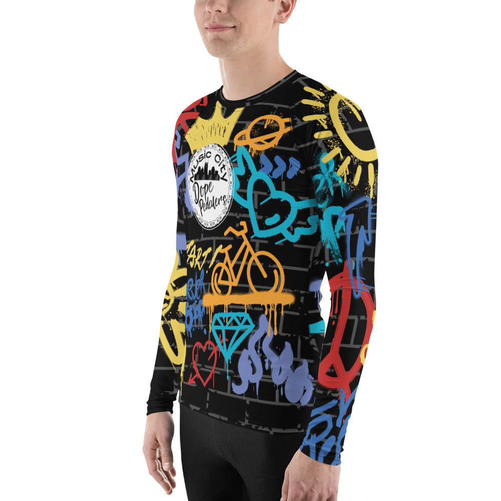 Long sleeve MCDP graffiti shirt