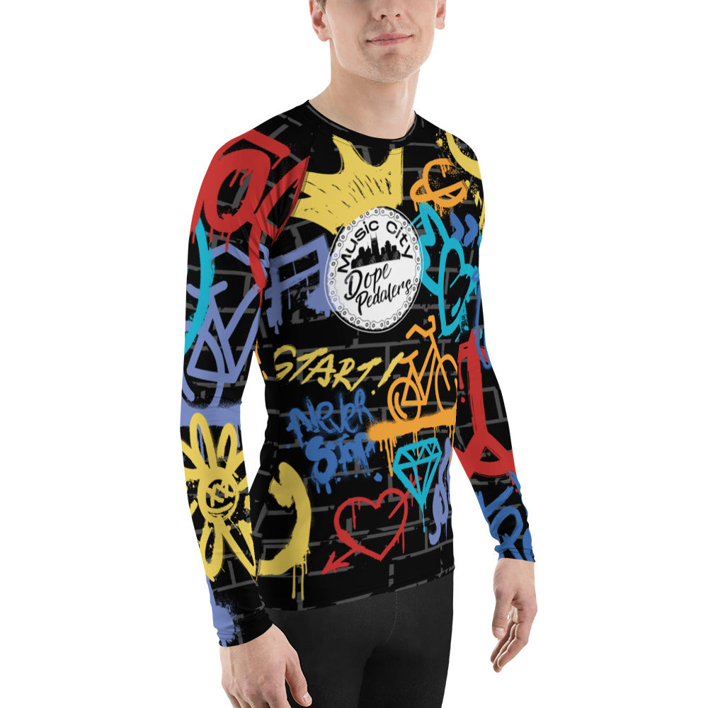 Long sleeve MCDP graffiti shirt