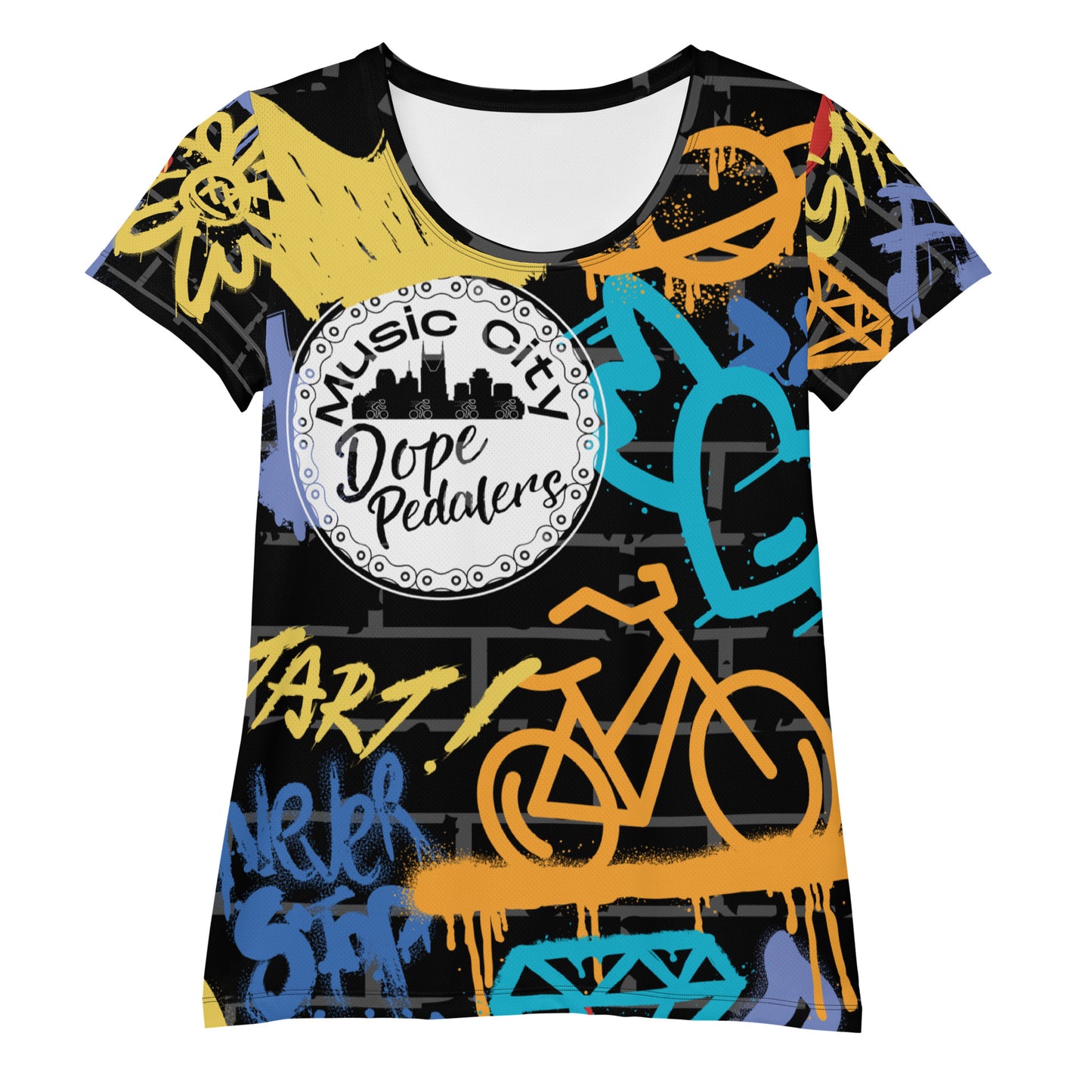 MCDP Athletic Graffiti Shirt - Women's Cut