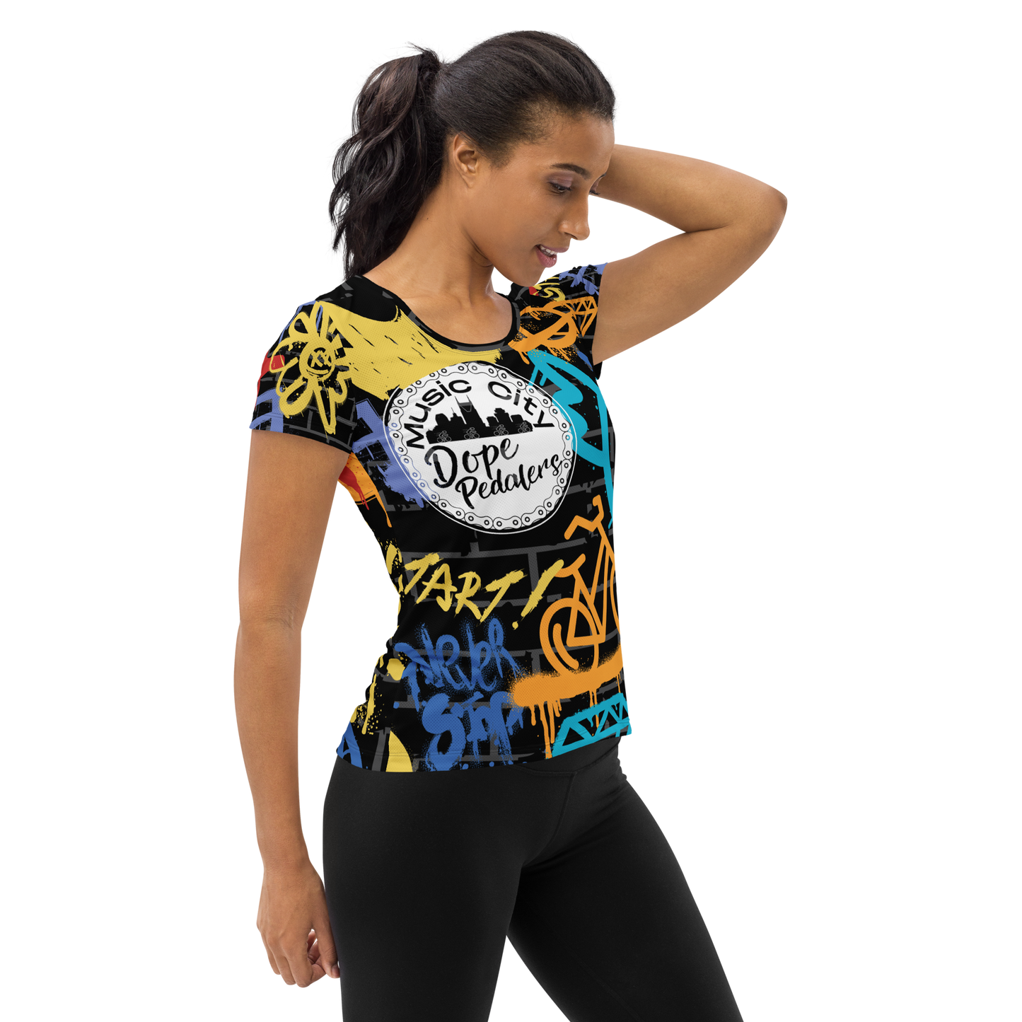 MCDP Athletic Graffiti Shirt - Women's Cut